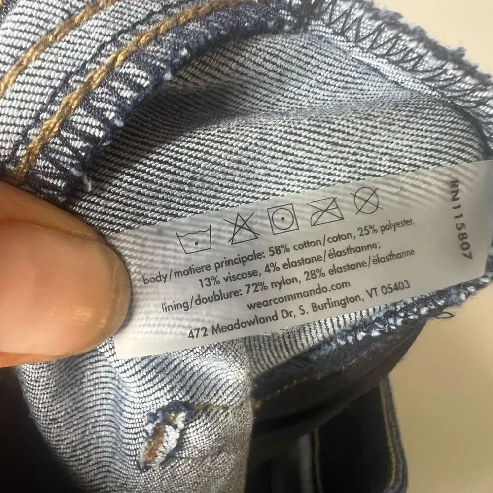 Commando Do It All Denim 5 Pocket Mid-Rise Skinny Jeans NWT!! - Picture 11 of 16